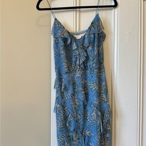 Veronica Beard blue paisley dress size 2